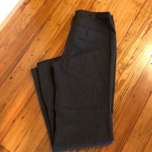 2 for $12 - NY&C grey striped dress pants